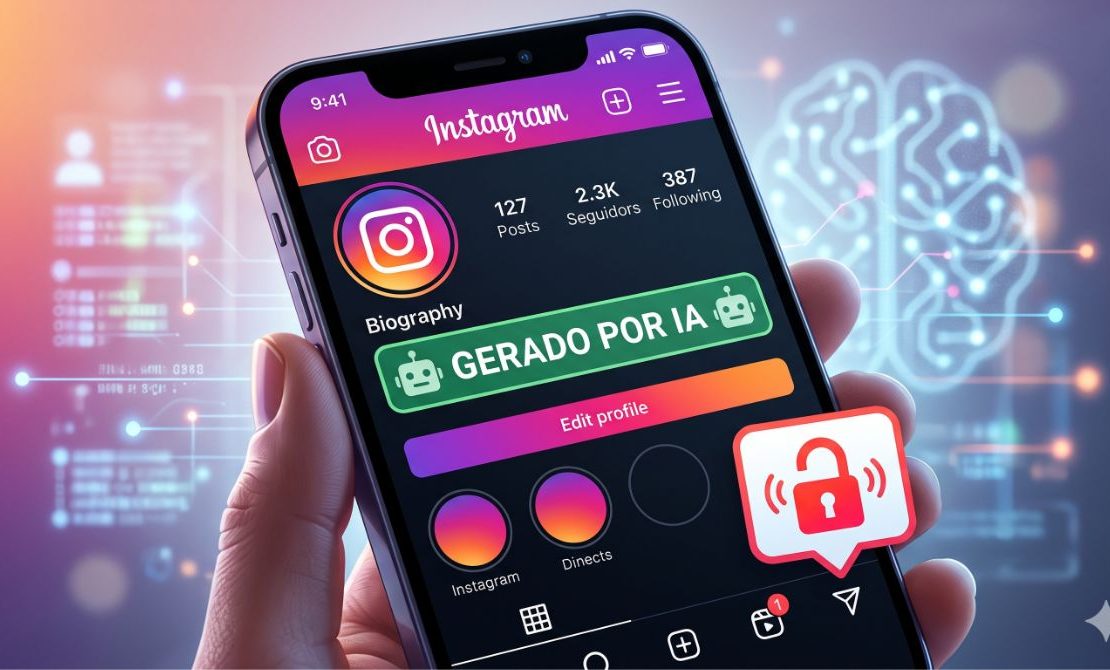 Novo Rótulo de IA no Instagram